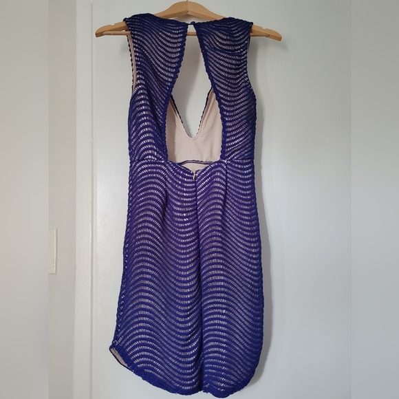 By The Way blue Riley Mini Dress Small - Picture 3 of 3